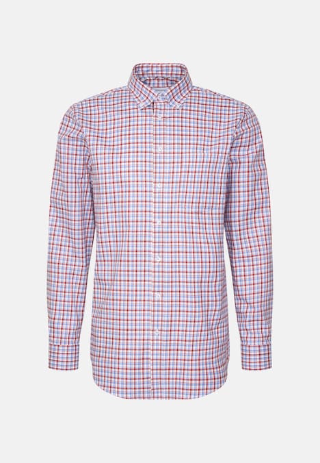 Herren Business Hemd - Karo