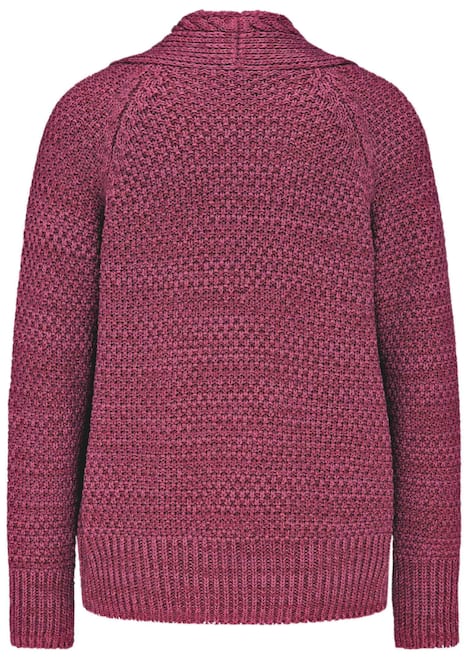 GOLDNER Tricot jasje Tijdloos tricot jasje van grove tricot