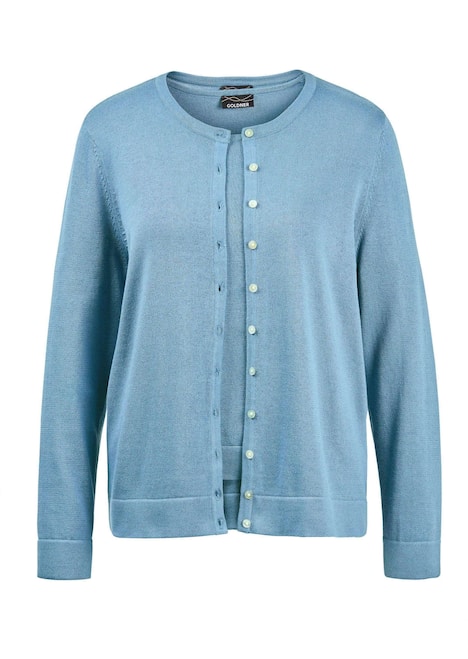 Figurnahes Twin-Set aus Pima-Baumwolle