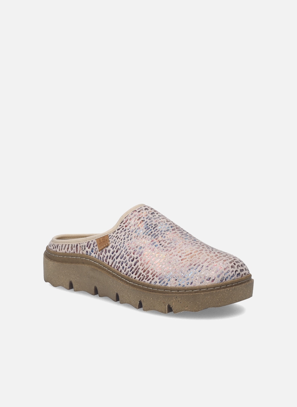 Damen Hausschuh Carmaux 03, beige-multi