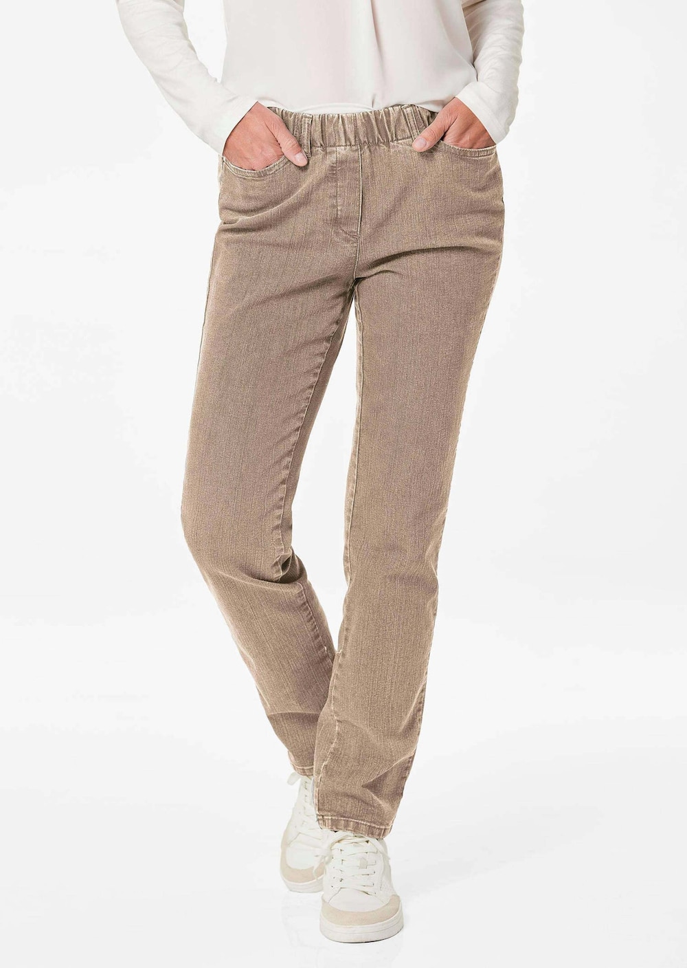 Klassische Jeanshose mit Komfortbund