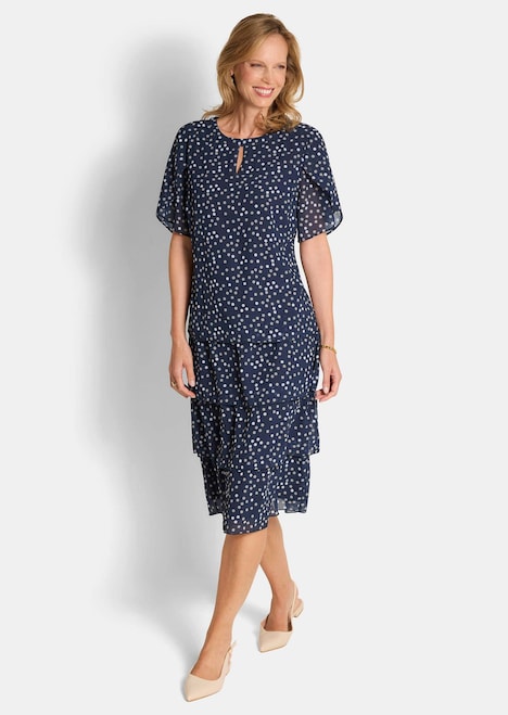 Sommerkleid mit Tupfen-Muster