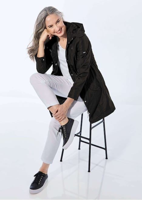 Trendiger funktionaler Regen Parka