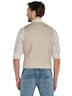Herren Sakko-Weste mit Leinenanteil , Beige