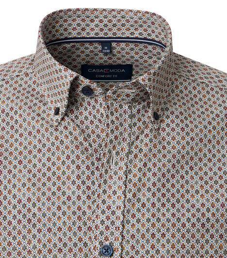 Freizeithemd Print Comfort Fit