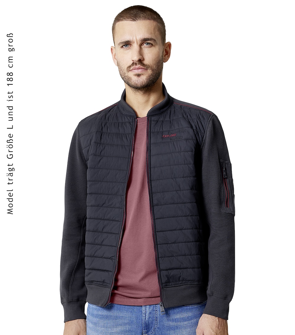 Sweatjacke uni