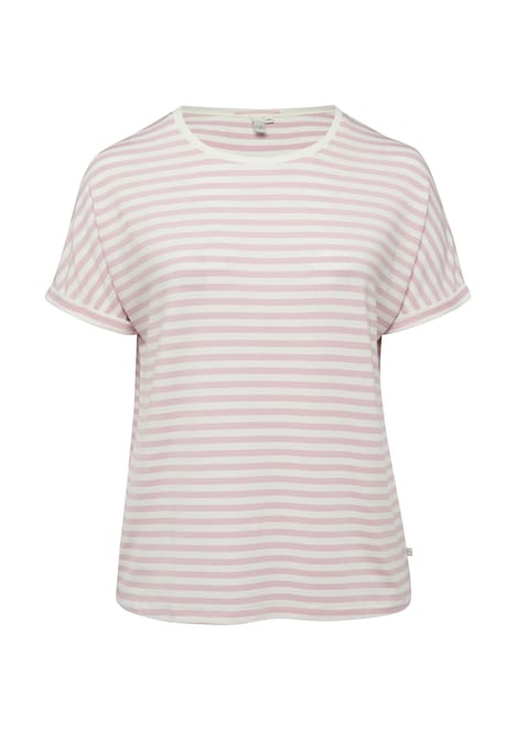 T-Shirt mit Fledermausärmeln im Loose Fit