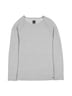 Herren Pullover Rundhals , Silbergrau