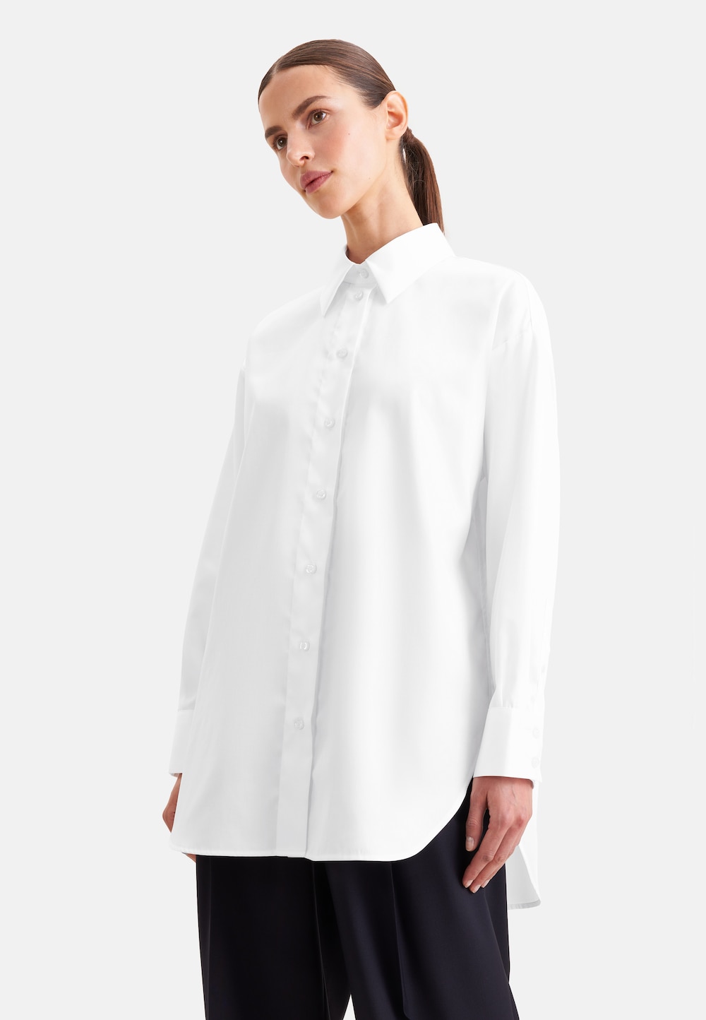 Damen Oversizebluse - Uni