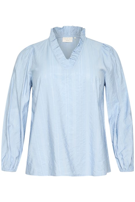 Langarm-Bluse Regular fit