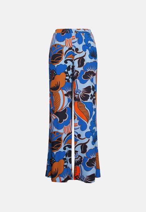Damen Hose - Floral