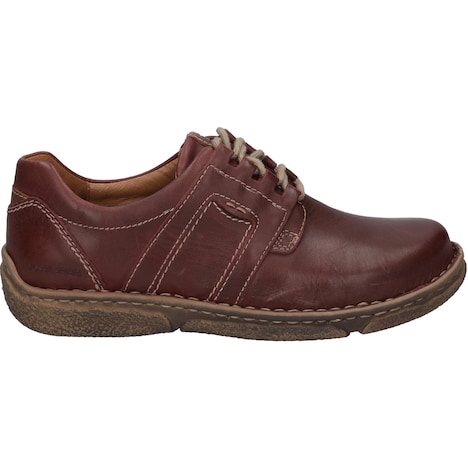 Damen Halbschuh Neele 44, rubin-kombi