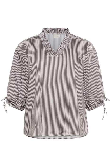 Langarm-Bluse Regular fit