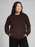 Oversize Strickpullover mit Rundhalsausschnitt