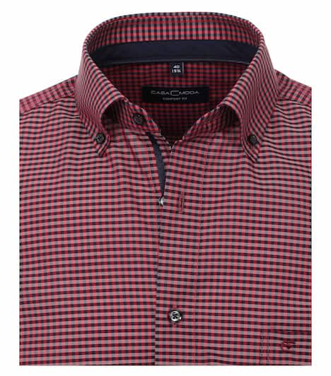 Businesshemd kariert Comfort Fit