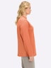 Sweatshirt Langarm Sonstiges Muster Stehkragen