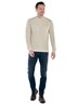 engbers Herren Pullover Rundhals , Creme