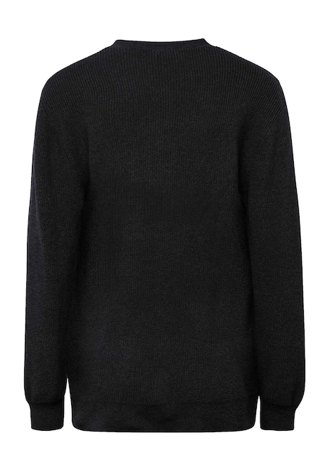 Kaschmirpullover mit V-Ausschnitt