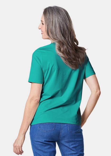 Gepflegtes Shirt in formstabiler Ware