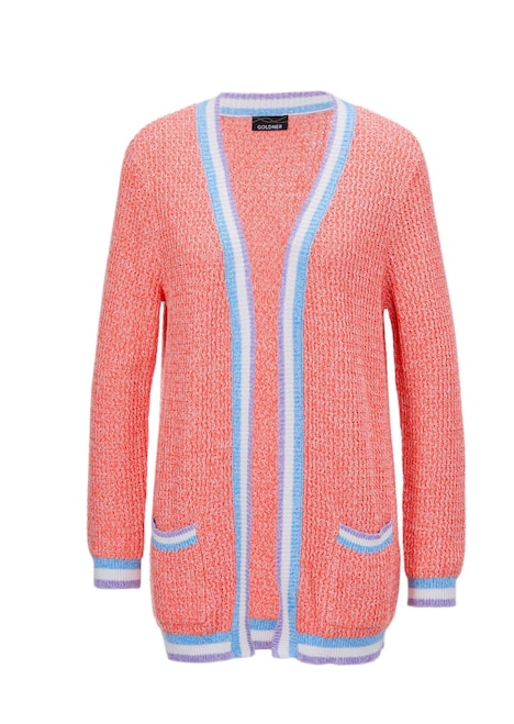 Strickjacke in raffinierter Struktur