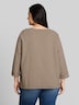 Langarmshirt mit Knopf-Details