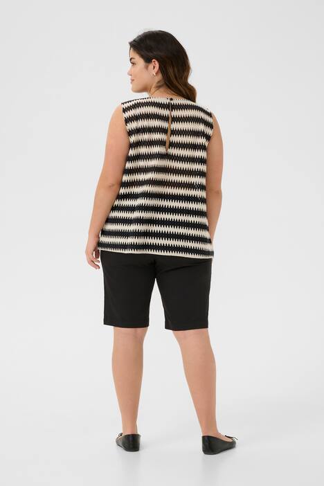 Ärmellose Bluse Regular fit