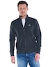engbers Herren Sweatjacke Stehbund , Saphirblau