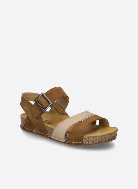 Damen Sandale Hannah 01, castagne-kombi