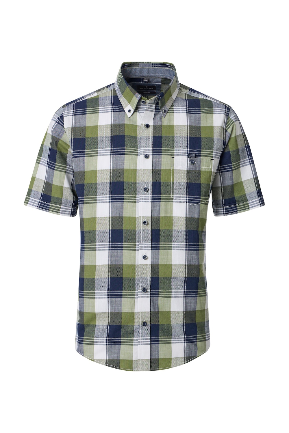 Freizeithemd Kurzarm kariert Casual Fit