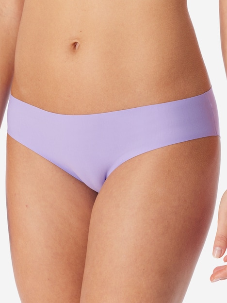 Schiesser Damen Slip Invisible Cotton 2-Pack zartlila,zartlila