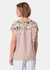 GOLDNER Schlupfbluse Luchtige blouse van chiffon met een bloemenprint