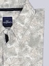 Herren Gemustertes Poloshirt mit Knopfleiste , Beige