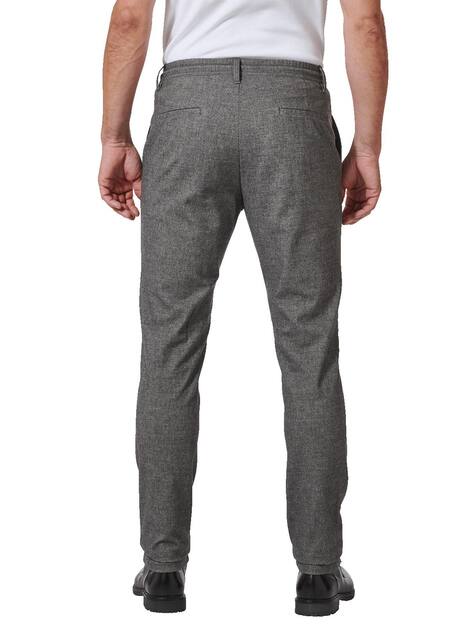 engbers Herren Chino slim fit , Kieselgrau