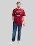 T-Shirt mit Logo Print