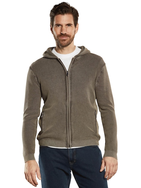 Cardigan mit Kapuze