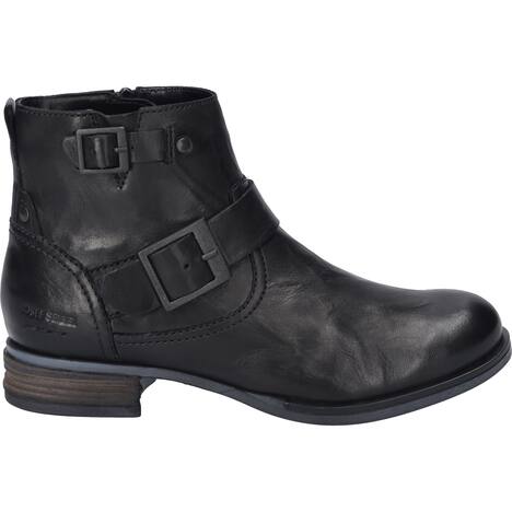 Damen Stiefelette Sanja 16, schwarz