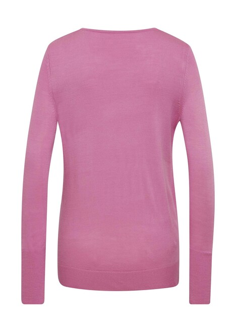 Eenvoudige trui met V-hals