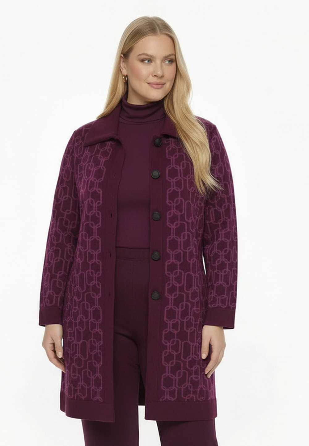 Strickjacke mit Langarm