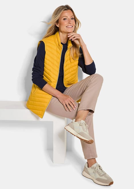 GOLDNER Gewatteerde bodywarmer Gewatteerd vest