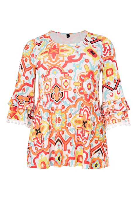 Tunika mit Druck