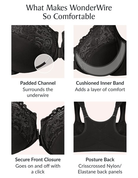 Wonderwire beha kant houding