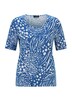 Viscose shirt in modieuze dierenprint