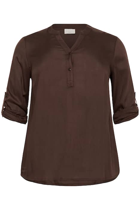 Langarm-Bluse Regular fit