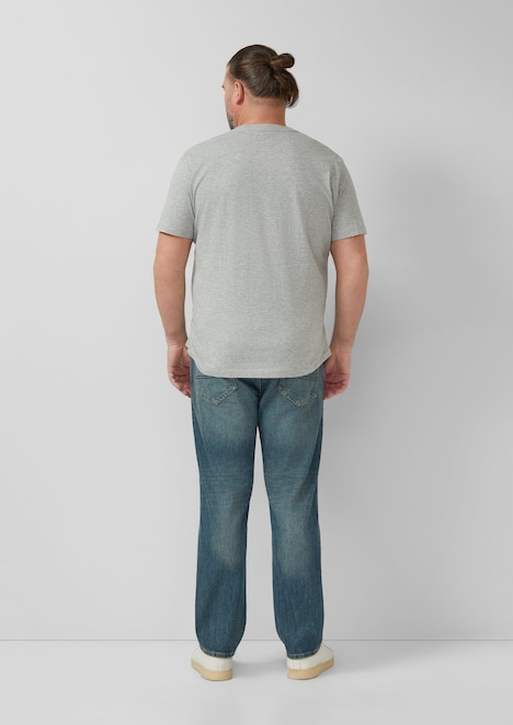 T-Shirt mit College-Artwork