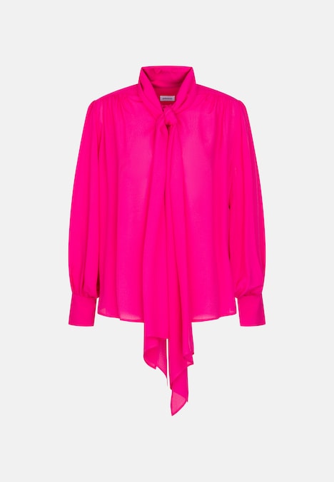 Damen Ausgestellte Bluse - Uni