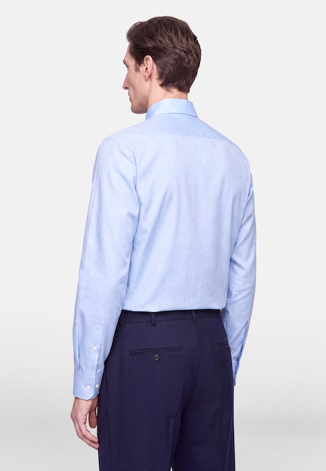 Herren Flanellhemd - Uni