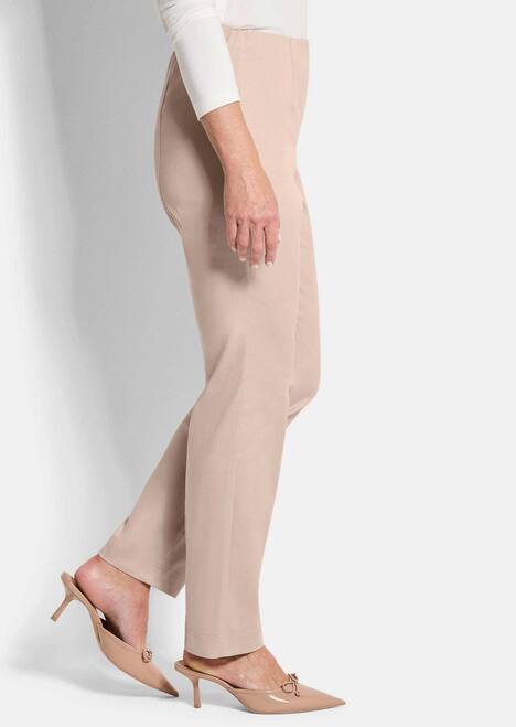 Bengaline broek LOUISA in denimlook