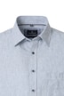 Leinenhemd Kurzarm gestreift Casual Fit