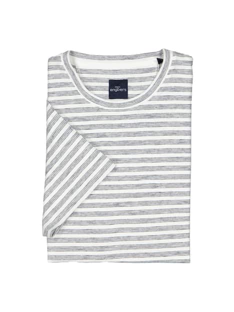 engbers Herren T-Shirt regular , Naturweiss