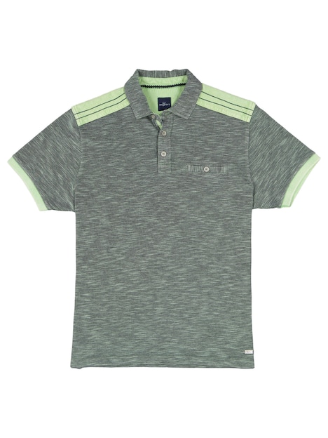 Herren Poloshirt , Hellgruen
